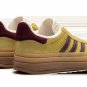 Gazelle Bold Platform WMNS Yellow Burgundy