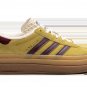 Gazelle Bold Platform WMNS Yellow Burgundy