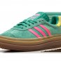 Gazelle Bold WMNS Court Green Lucid Pink
