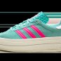 GAZELLE BOLD WMNS Flash Aqua _ Lucid Pink