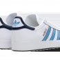 Gazelle Cloud White Semi Blue Burst