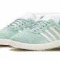 Gazelle WMNS Hazy Green Off White Cloud White
