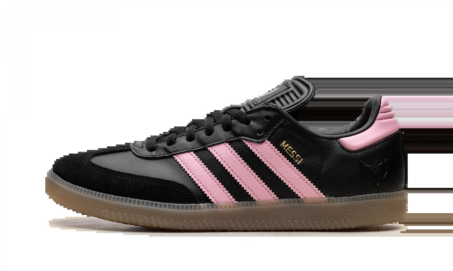 Samba Messi Indoor Core Black _ Gold Metallic _ Gum