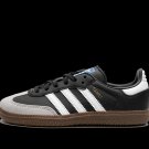 Samba Vegan Kids Black _ White _ Gum
