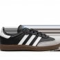 Samba Vegan Kids Black _ White _ Gum