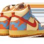 Dunk High 1985 Orange Acid Wash