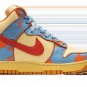 Dunk High 1985 Orange Acid Wash