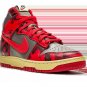 Dunk High 1985 SP Acid Wash - Red