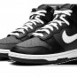 Dunk High Black _ White