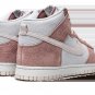 Dunk High Fossil Rose