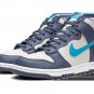 DUNK HIGH GS Light Bone _ Diffused Blue