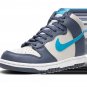 DUNK HIGH GS Light Bone _ Diffused Blue