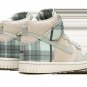Dunk High GS Plaid - Summit White