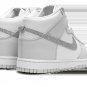 DUNK HIGH MNS WMNS Silver Swoosh