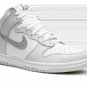 DUNK HIGH MNS WMNS Silver Swoosh