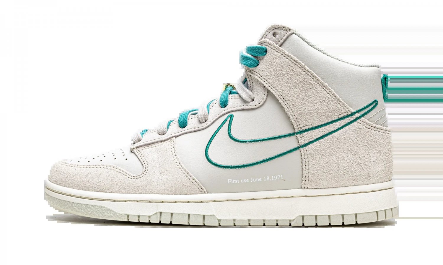 Dunk High SE First Use - Green Noise