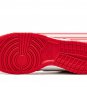 Dunk High White _ University Red