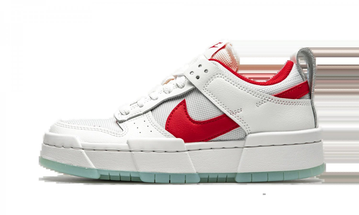 DUNK LO DISRUPT WMNS Summit White _ Gym Red