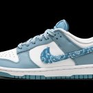 DUNK LO MNS WMNS Blue Paisley