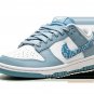 DUNK LO MNS WMNS Blue Paisley