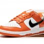DUNK LO MNS WMNS Orange _ Black Patent Leather