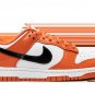 DUNK LO MNS WMNS Orange _ Black Patent Leather