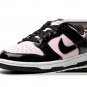 DUNK LO MNS WMNS Pink _ Black Patent