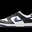 Dunk Low Black _ White _ University Red _ Midnight Navy