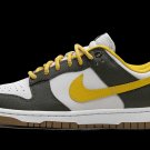 Dunk Low Cargo Khaki _ Vivid Sulfur