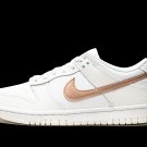 Dunk Low GS White _ Metallic Red Bronze