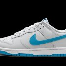 Dunk Low Retro Pure Platinum Blue Lightning