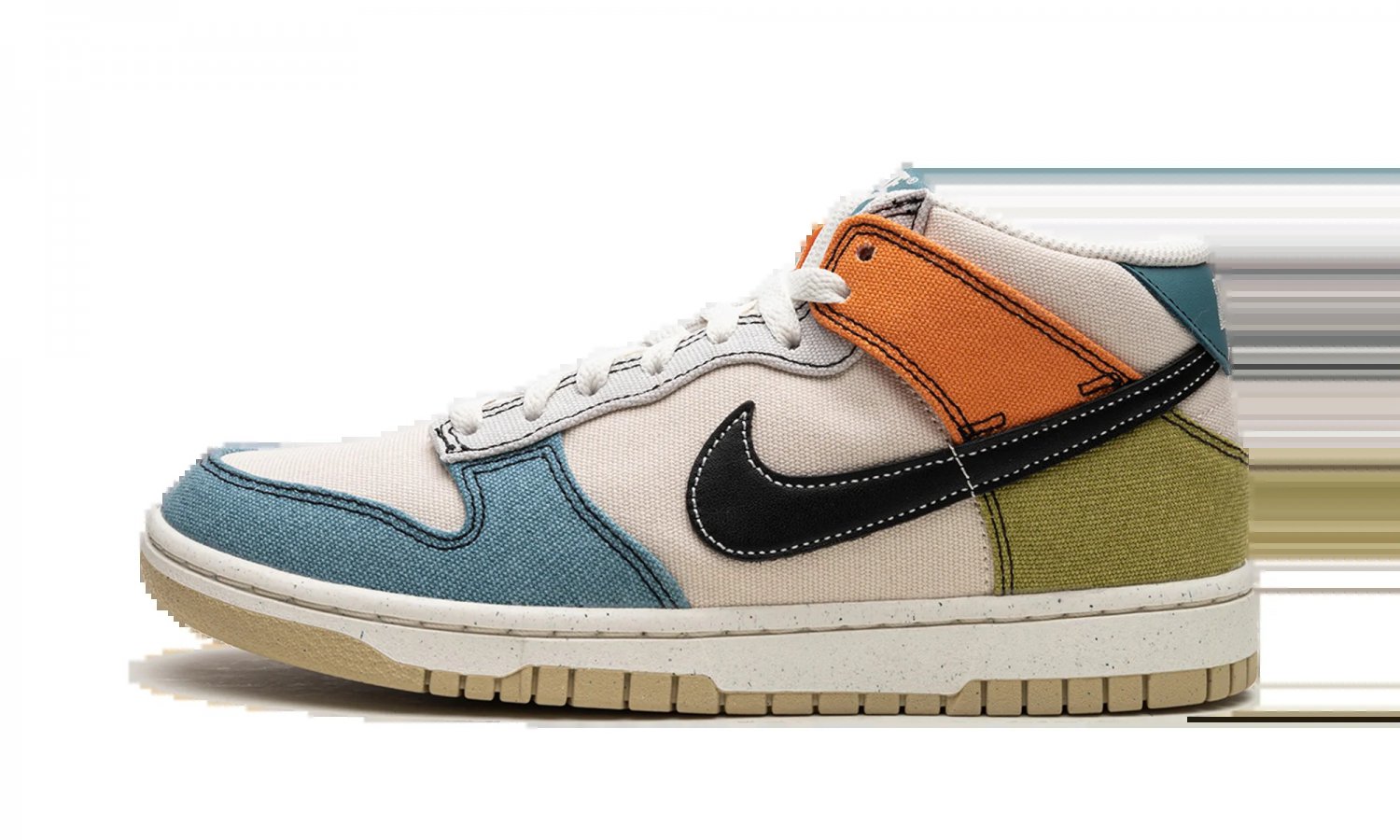 Dunk Mid Pale Ivory _ Multicolor