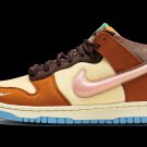 Dunk Mid Social Status -  Chocolate Milk