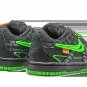 RUBBER DUNK TD Off-White - Green Strike