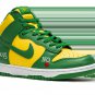 SB Dunk High Supreme - By Any Means - Green_Yellow