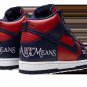 SB Dunk High Supreme - By Any Means - Navy_Red