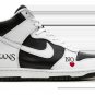 SB Dunk High Supreme - By Any Means - White_Black