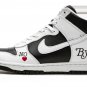 SB Dunk High Supreme - By Any Means - White_Black