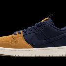 SB Dunk Low Midnight Navy_Desert Ochre
