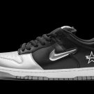 SB Dunk Low OG QS Supreme - Jewel Swoosh Silver_Black