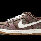SB Dunk Low Paisley Brown