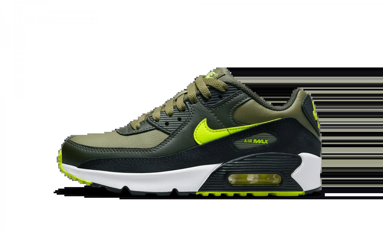 2025 & 2026 Max 90 Leather GS Medium Olive Volt