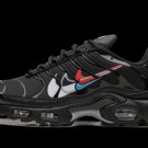 2025 & 2026 Max Plus Multi Swoosh Black Bright Crimson