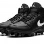 2025 & 2026 1 Mid Cleat ï¼Black ï¼ Whiteï¼