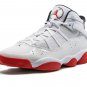 2025 & 2026 6 Rings ï¼White ï¼ University Redï¼