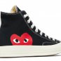 2025 & 2026 Comme des Garçons Play x Chuck 70 High Black