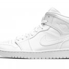 2025 & 2026 Jordan 1 Mid ＂Triple White＂