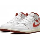2025 & 2026 Jordan 1 Mid SE ＂White／Lobster／Dune Red／Sail／Vachetta Tan＂