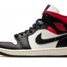 2025 & 2026 JORDAN 1 MID WMNS ＂Black ／ Gym Red ／ Sail＂