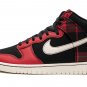 2025 & 2026 Dunk High &iuml;&frac14;�Plaid - Black&iuml;&frac14;�Red&iuml;&frac14;�